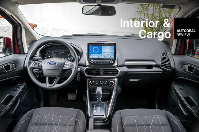  Ford Ecosport.  Interior