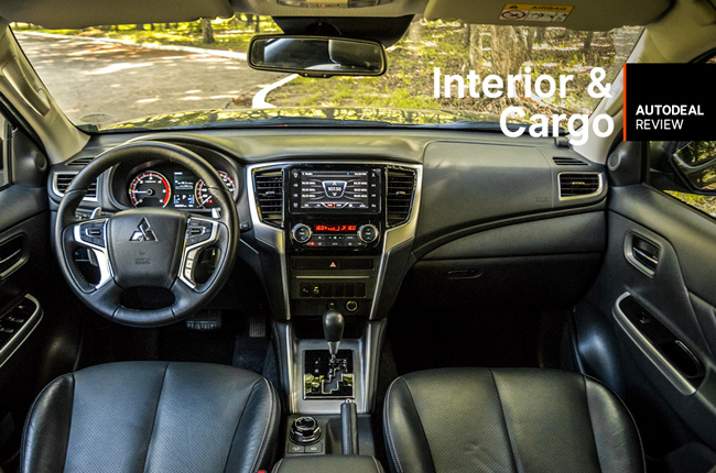2019 Mitsubishi Strada Interior Cargo Review Autodeal