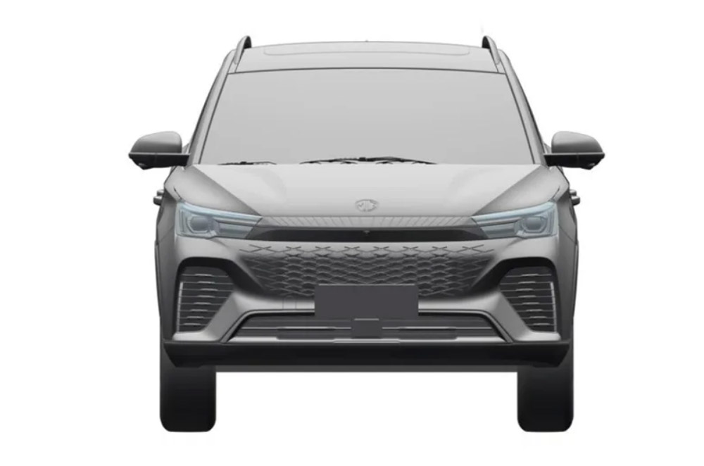 2023 MG ZS EV facelift patent images have been leaked | Autodeal
