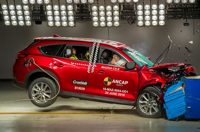 Mazda Cx 8 Gets 5 Stars In Ancap Safety Tests And Now We Want It More Autodeal