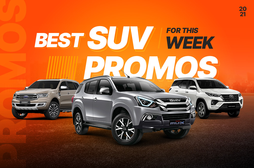 Best SUV promos in the Philippines this week Autodeal