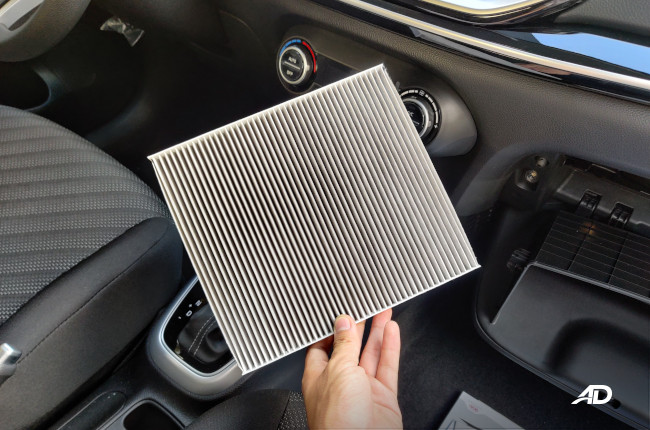 When do you need to change your car's cabin filter?