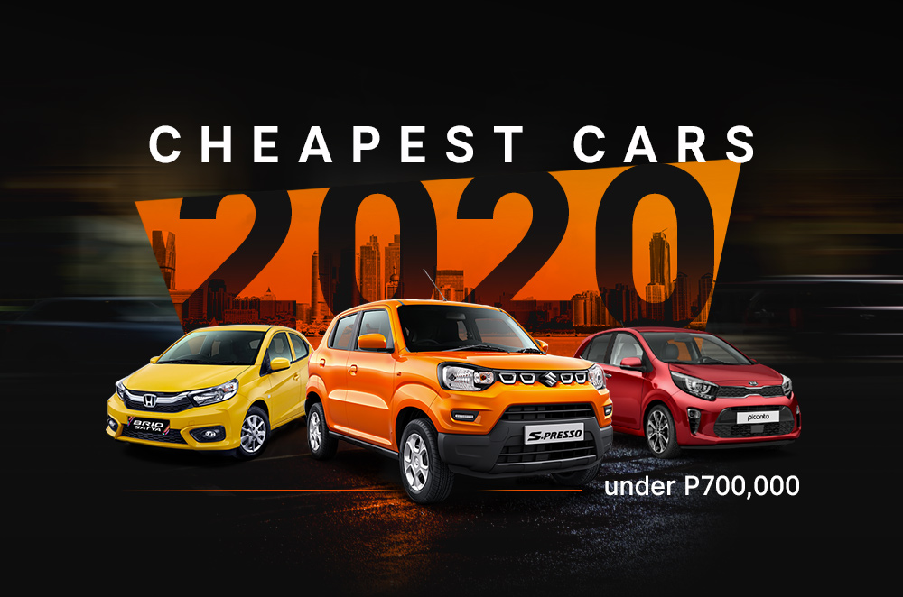 Cheapest cars under P700,000 in the 