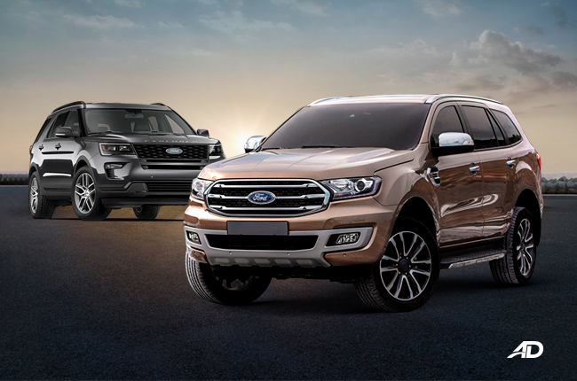 Ford Everest Vs Ford Explorer What Are The Differences Autodeal
