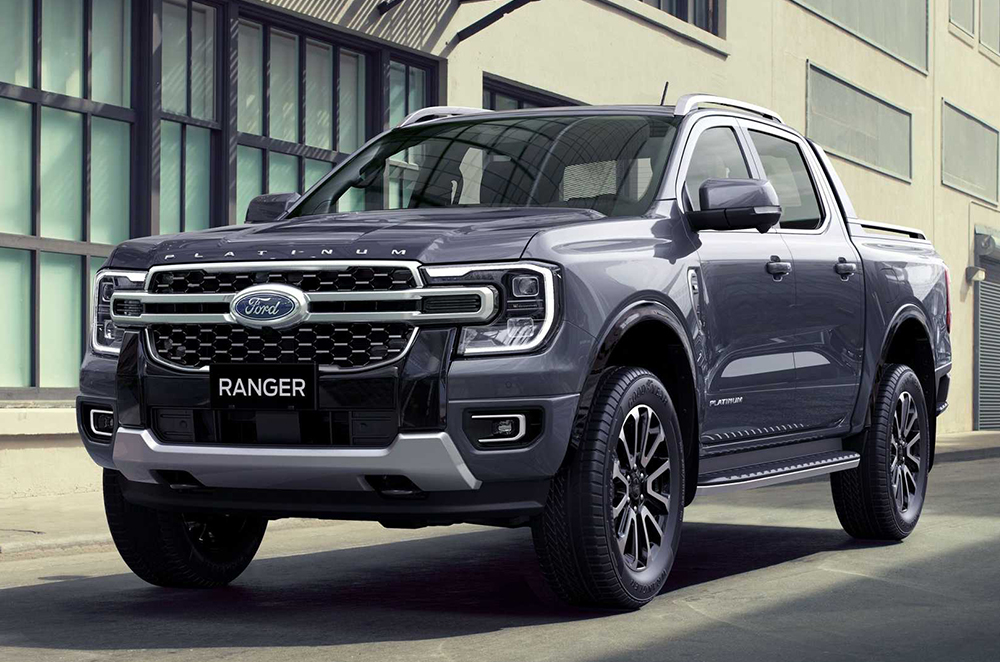 2023 Ford Ranger Platinum revealed for the European market