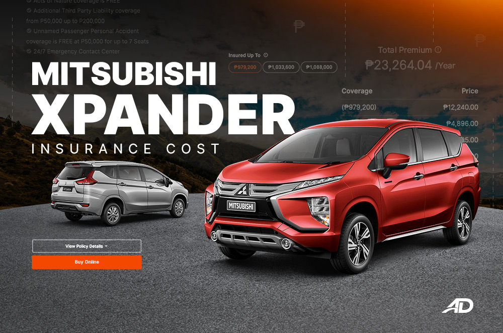 How much does it cost to insure the Mitsubishi Xpander? Autodeal