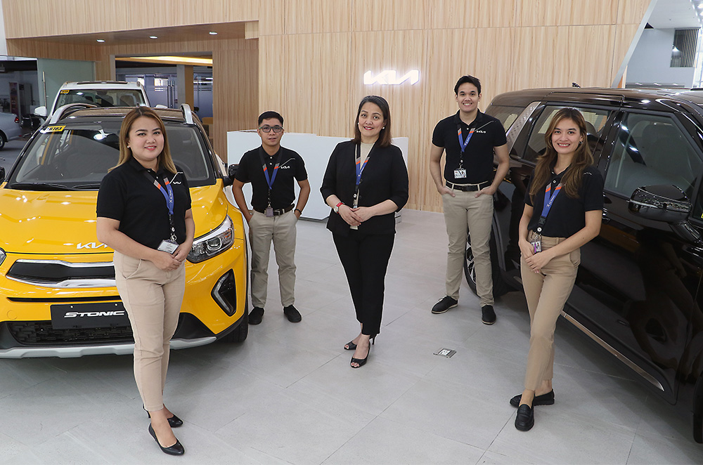 Kia showcases its new brand identity at the new AC Motors Centrale