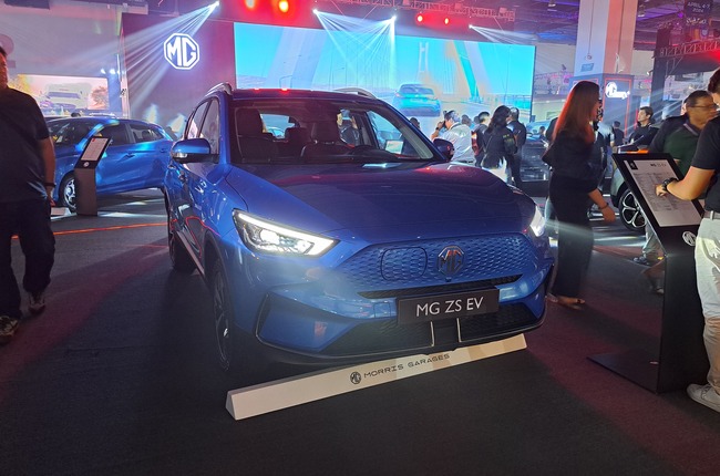MG ZS EV volts into action at MIAS | Autodeal