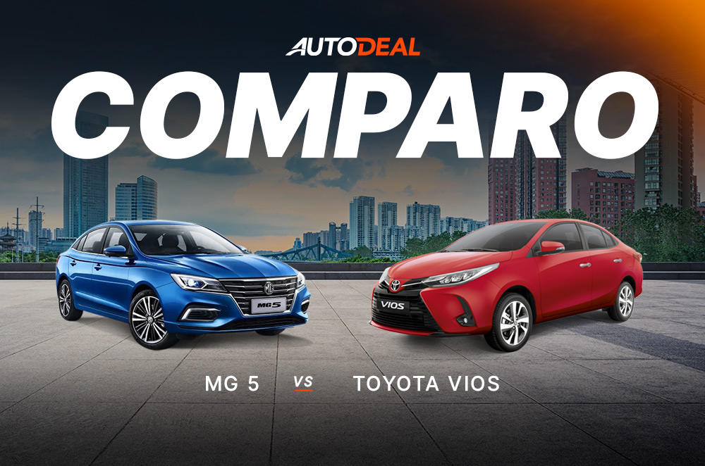 MG5 vs Toyota Vios Comparo — Behind a Desk | Autodeal