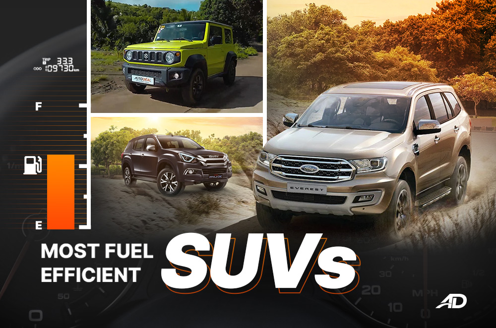 Most Fuel Efficient SUVs in the Philippines Autodeal