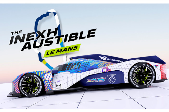 Dessin PEUGEOT 9X8 Le Mans 2023 – Guillaume Lopez - Illustrateur