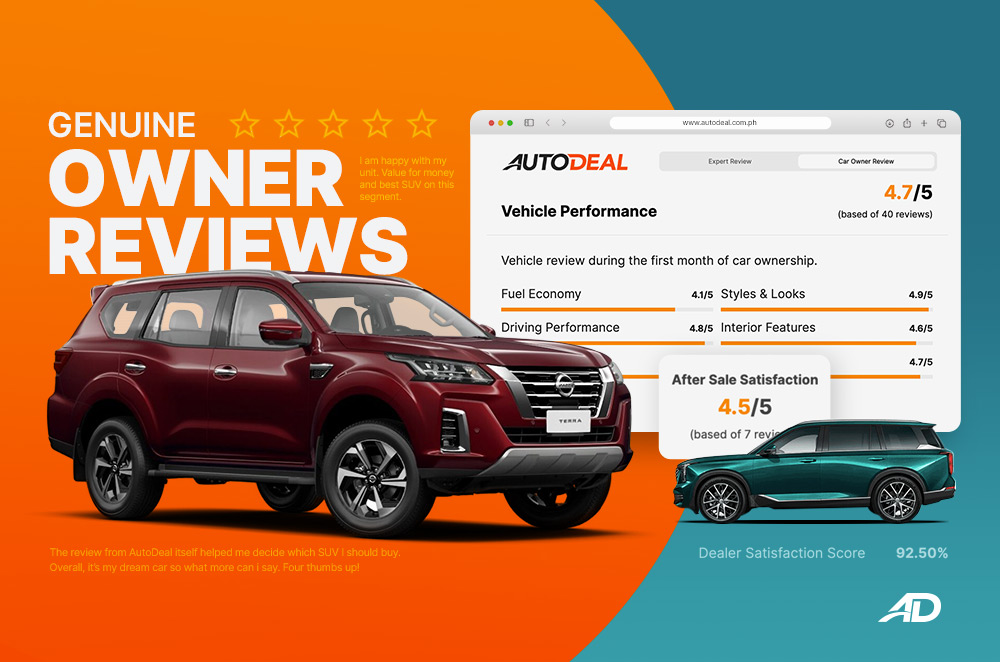 Read genuine owner reviews of the cars you want to buy on AutoDeal