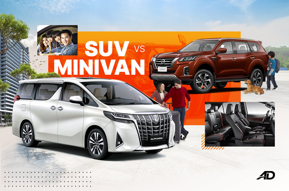 minivan vs suv for road trip