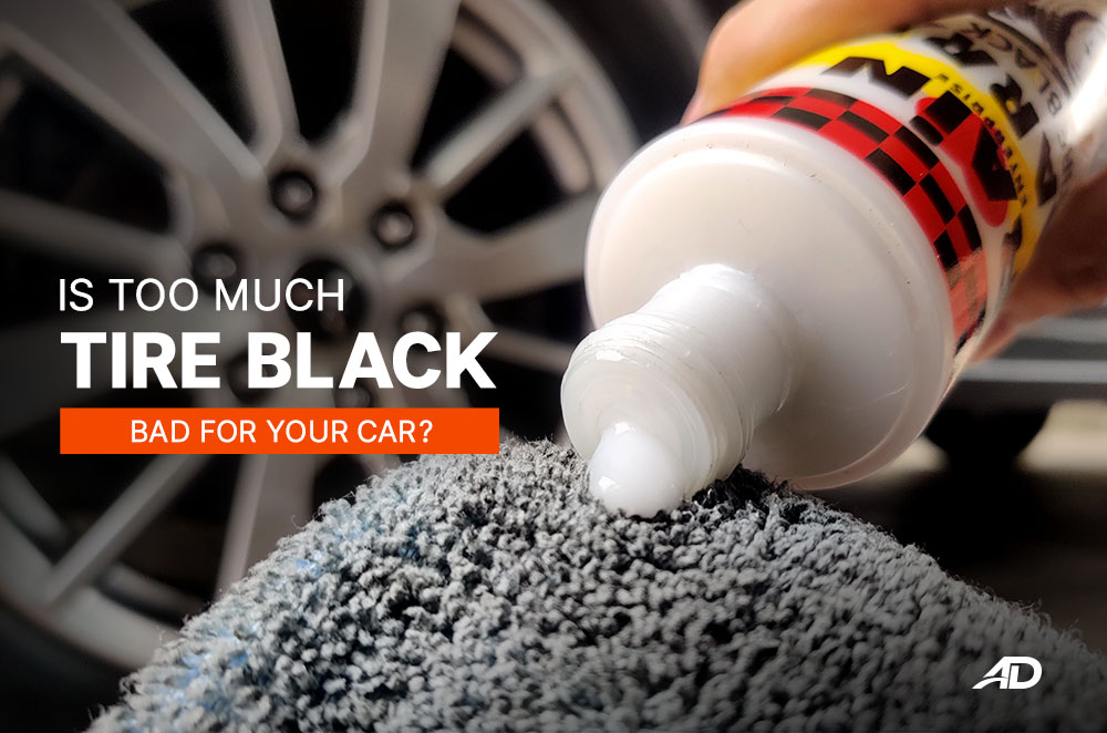 Is too much tire black bad for your car? Autodeal