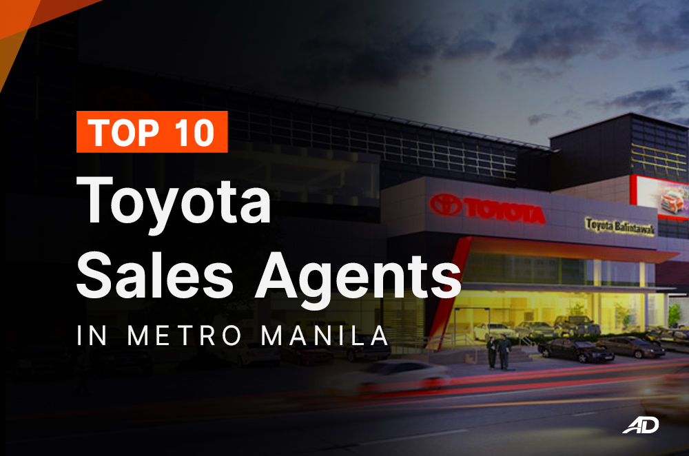 Top Toyota Sales Agents in Metro Manila on AutoDeal Autodeal