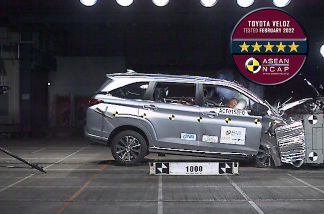 The 22 Toyota Avanza Veloz Gets A 5 Star Rating From The Asean Ncap Autodeal