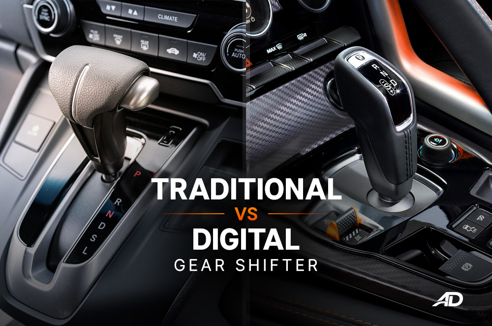 Traditional vs. Digital gear shifter