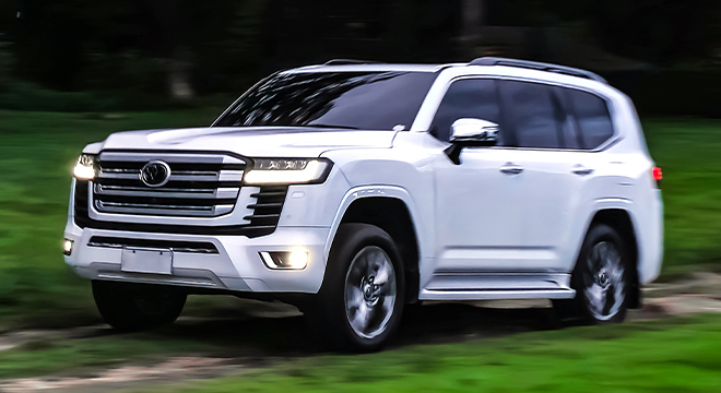 Toyota Land Cruiser LC300 3.5 V6 ZX HEV - Precious White Pearl
