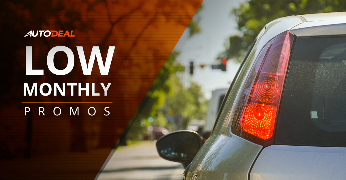 Low Monthly Car Promos in the Philippines Autodeal